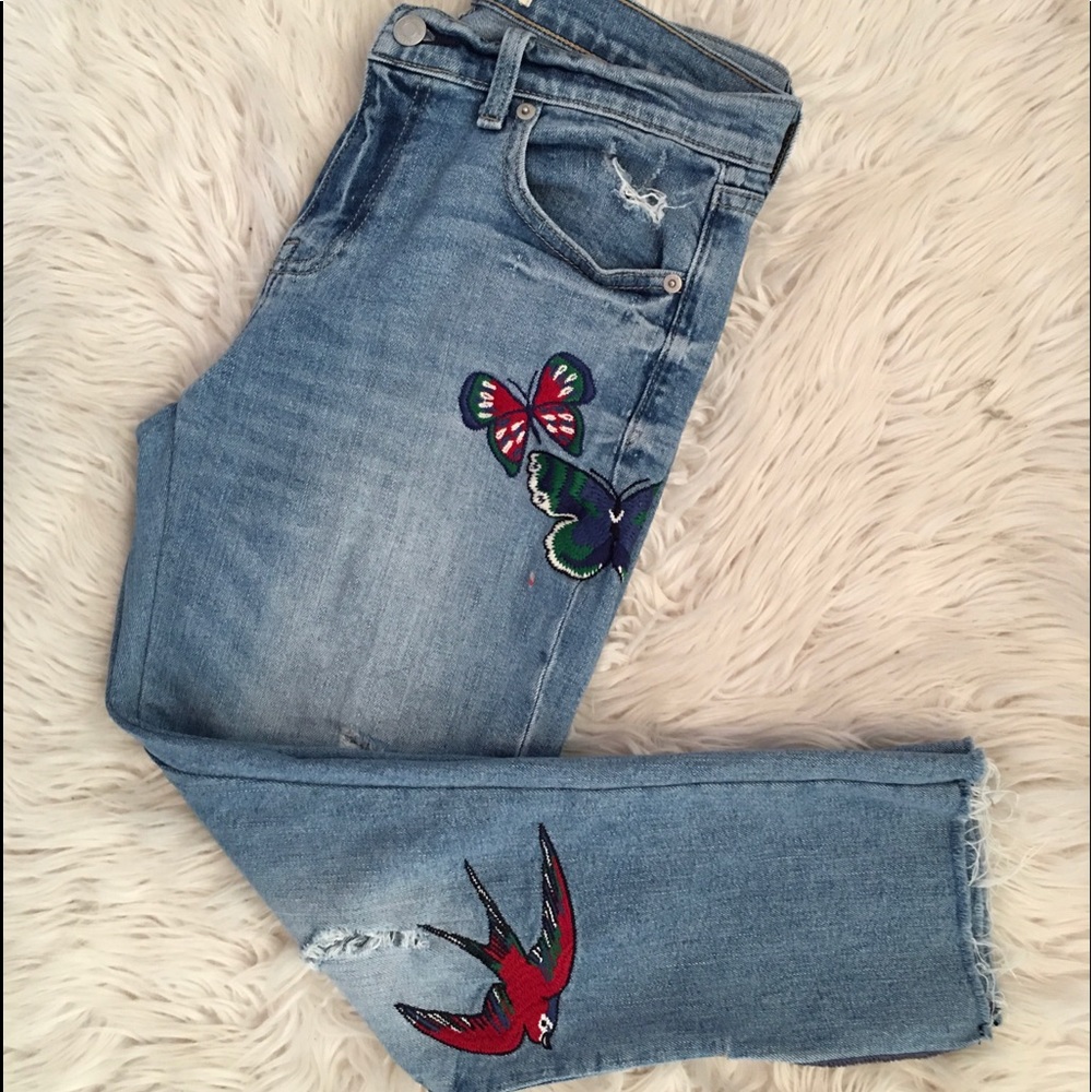 🎉GAP🎉 BEST GIRLFRIEND CROPPED JEANS